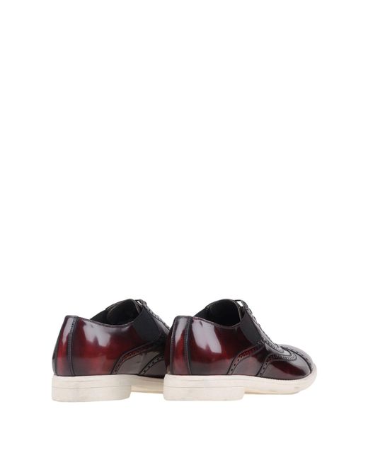 Dolce & Gabbana Brown Lace-Up Shoes for men