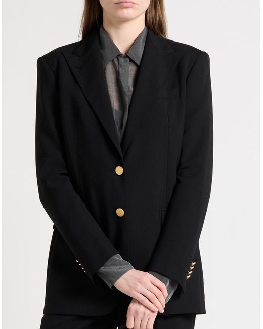 Tagliatore 0205 Black Suit Polyester, Virgin Wool, Elastane