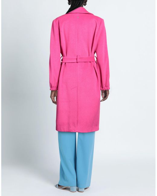 Actitude By Twinset Pink Coat