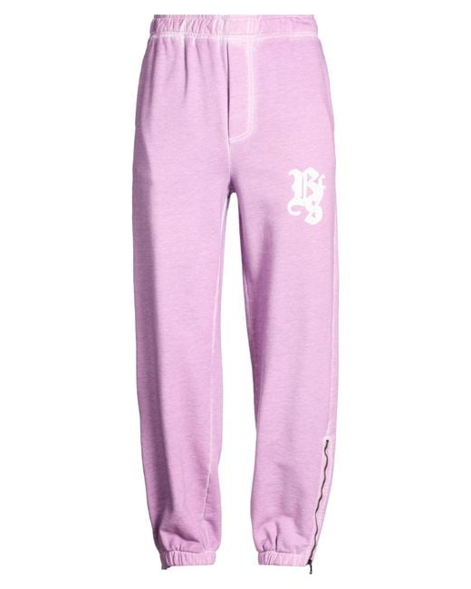 Backsideclub Pink Pants for men