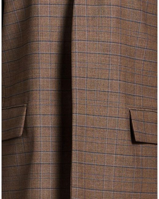 Sandro Brown Blazer Polyester, Wool, Viscose, Elastane