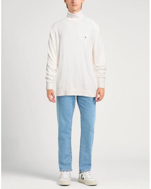 Tommy Hilfiger White Turtleneck for men