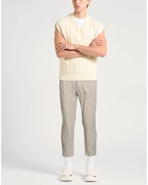 Messagerie Natural Patrizio Piscaglia Pants Cotton, Elastane for men