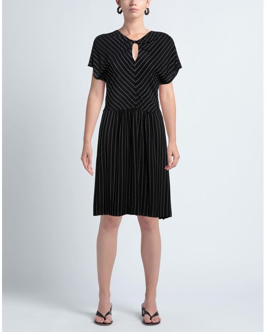 KATIA GIANNINI Black Midi Dress