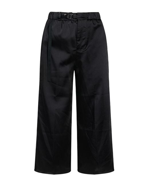 White Sand Black Trouser