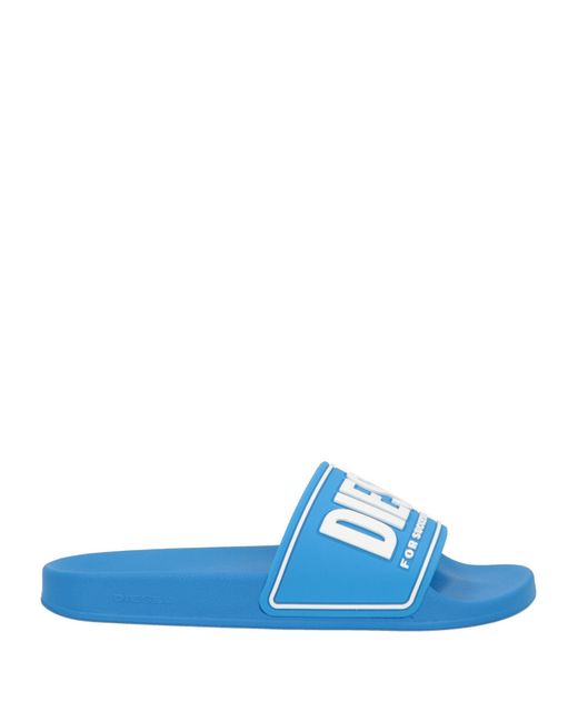 DIESEL Blue Sandals for men