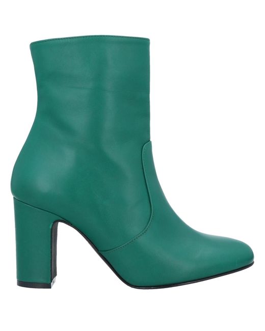 emerald green booties