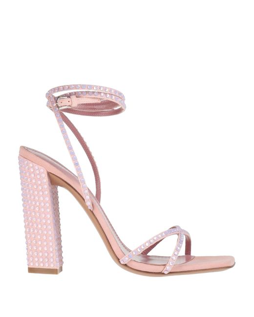 Paris Texas Pink Sandals Leather