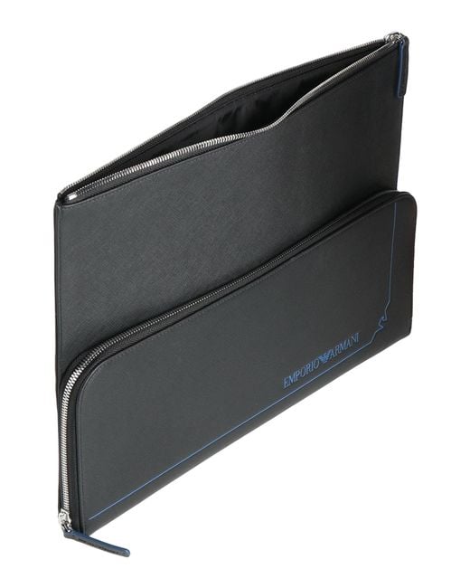 Borsa A Mano di Emporio Armani in Black da Uomo