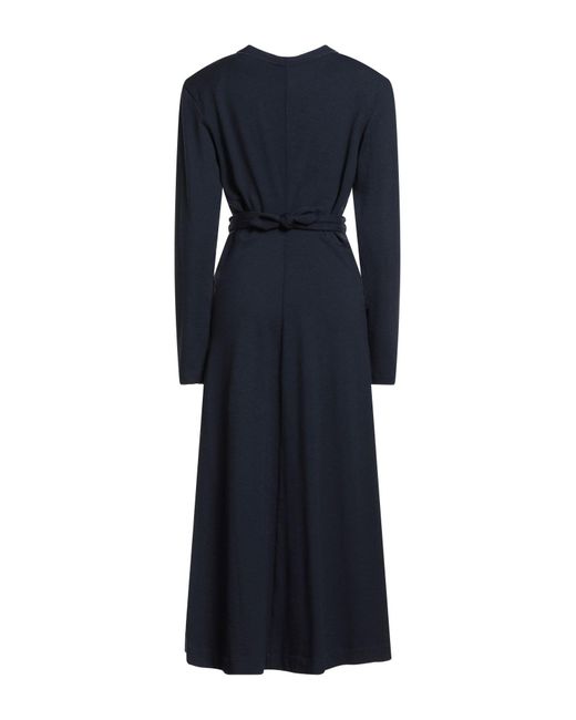 Brunello Cucinelli Blue Midi-Kleid