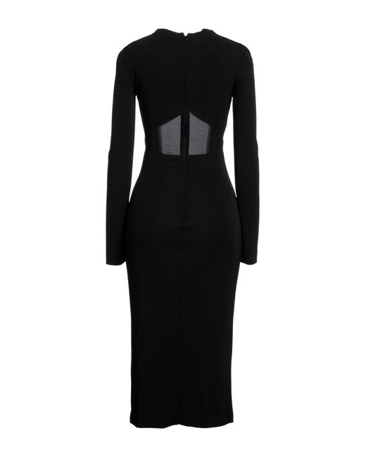 DSquared² Black Midi-Kleid