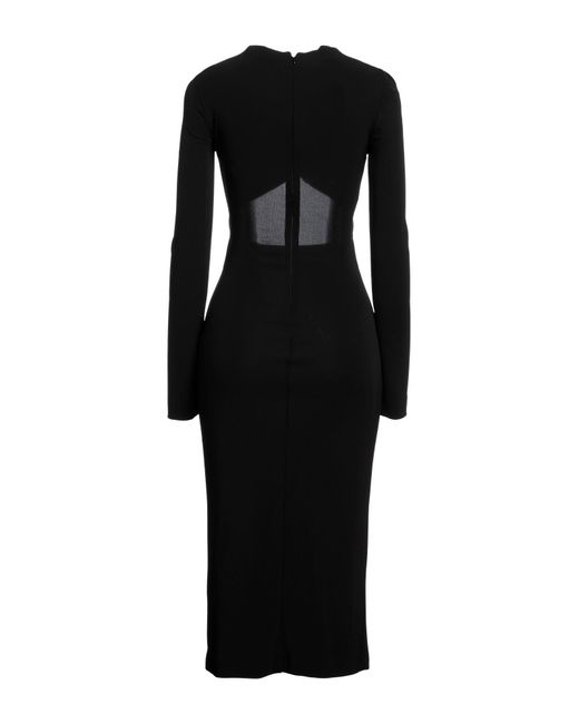 DSquared² Black Midi Dress