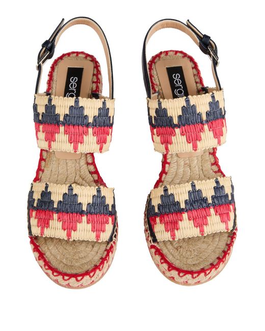 Sergio Rossi Pink Espadrilles