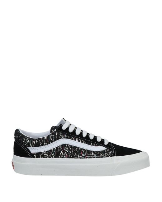 Vans White Sneakers Soft Leather, Textile Fibers