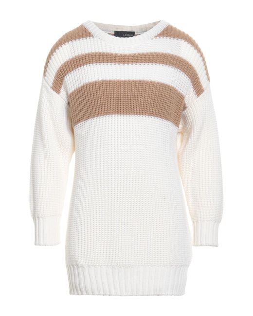 Pullover di Lardini in White da Uomo