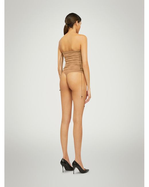 Body Wolford en coloris Natural