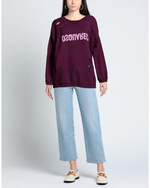 DSquared² Purple Sweatshirt