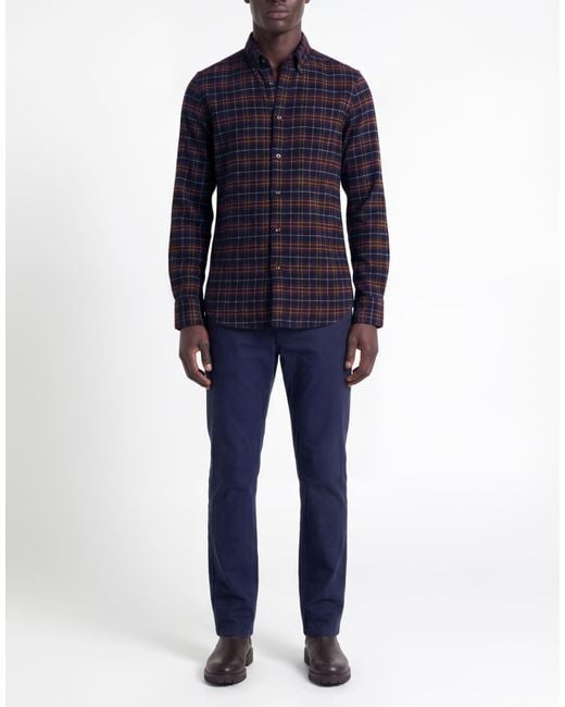 Tintoria Mattei 954 Blue Shirt for men