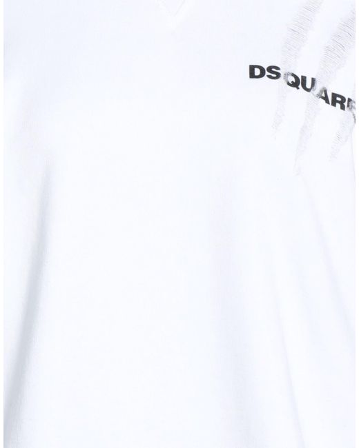 DSquared² White Sweatshirt