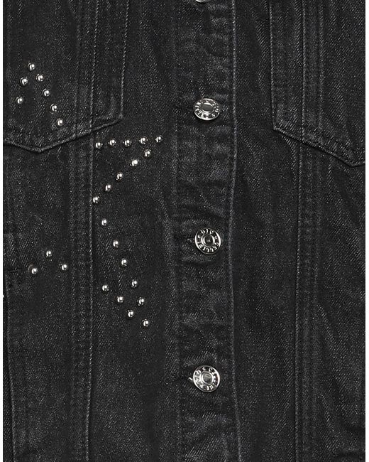 Gio Cellini Milano Denim Outerwear in Black | Lyst