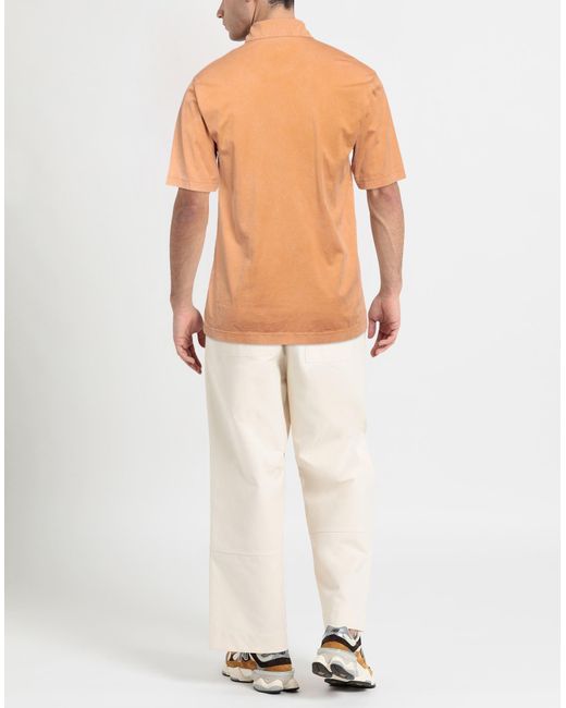 Daniele Fiesoli Orange Polo Shirt for men