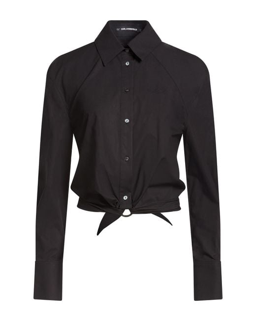 Karl Lagerfeld Black Shirt