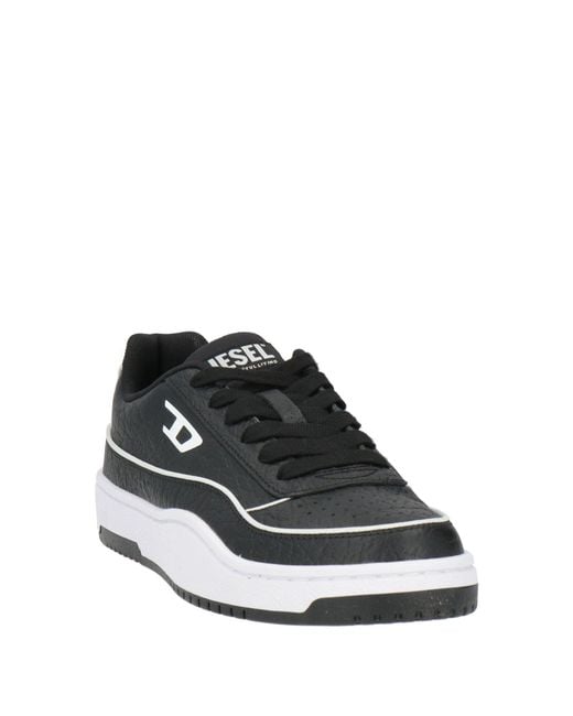 DIESEL Black Trainers for men