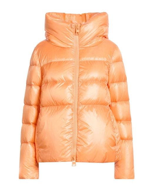 Herno Orange Globe Puffer Polyamide