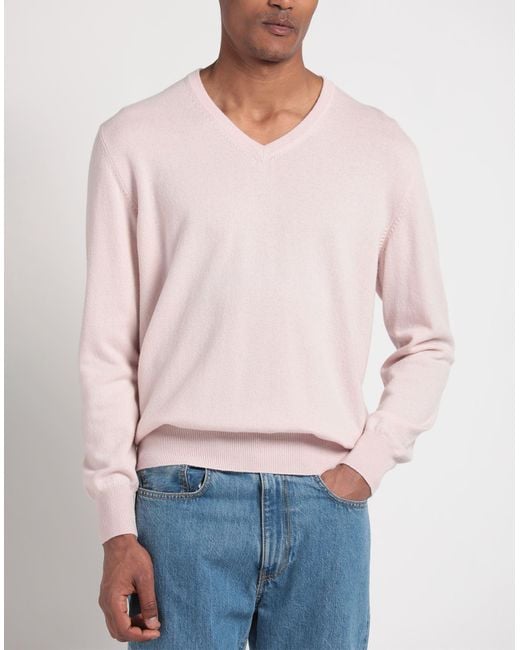 Bruno Manetti Pullover in Pink für Herren