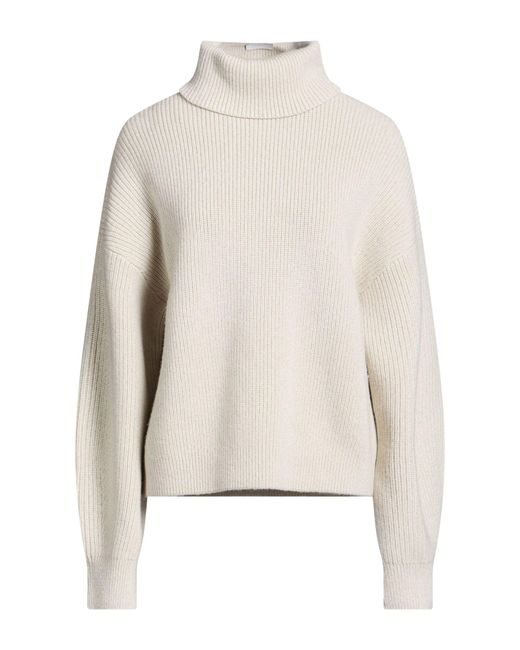 Boss White Turtleneck
