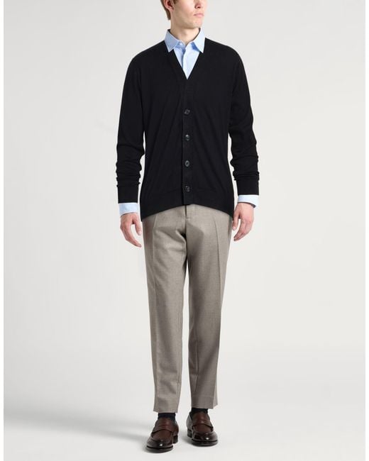 PT Torino Blue Cardigan Cotton for men