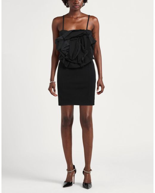 Motel Black Mini Dress