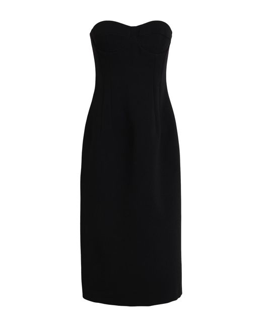 MAX&Co. Black Midi Dress
