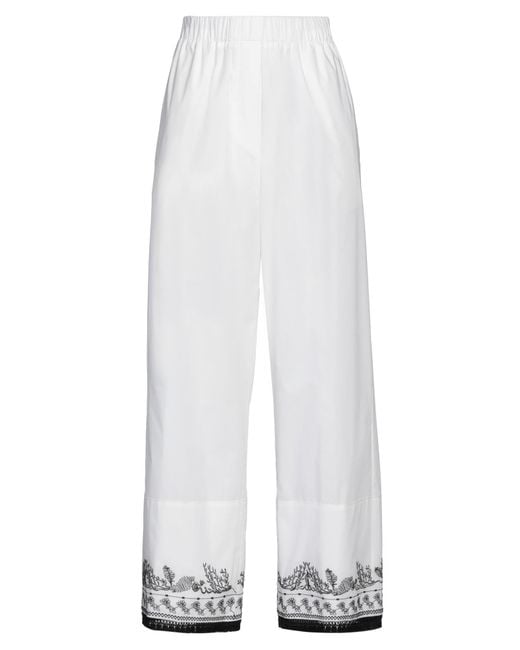 Beatrice B. White Trouser