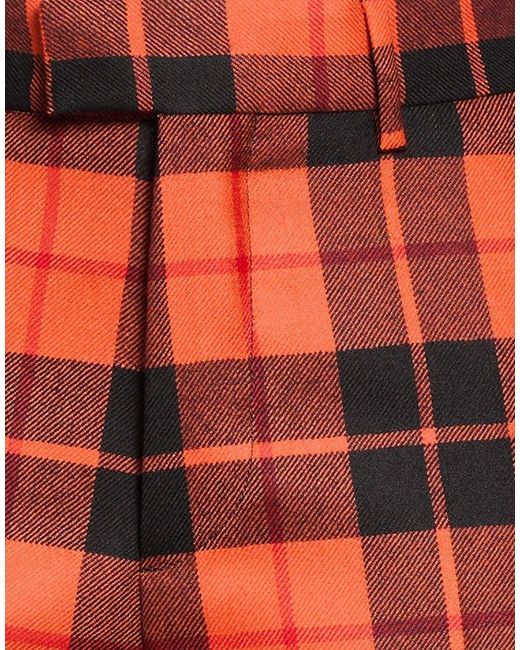 Berwich Red Pants Virgin Wool, Viscose, Elastane