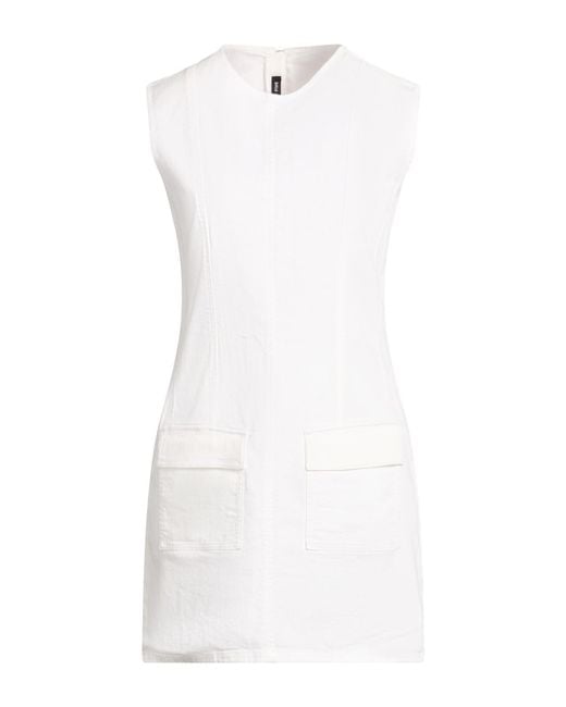 Department 5 White Mini Dress