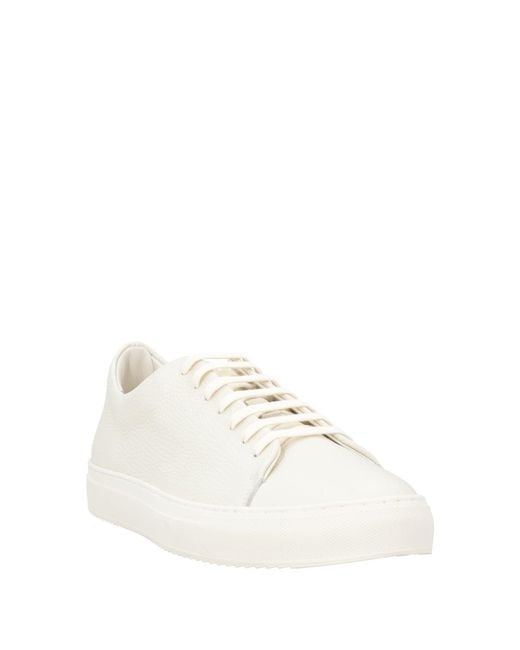 Lardini Natural Cream Sneakers Leather for men