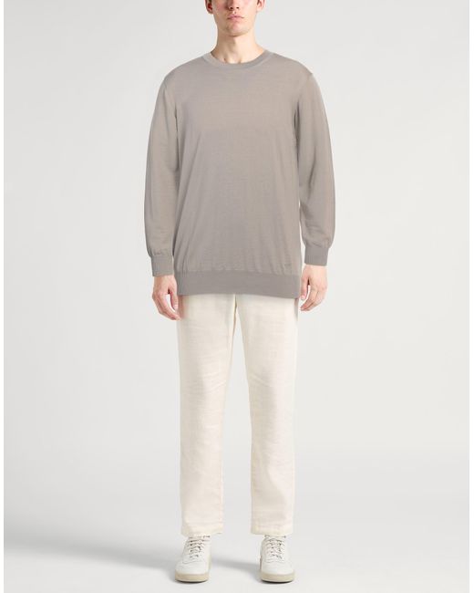 Emporio Armani Gray Jumper for men