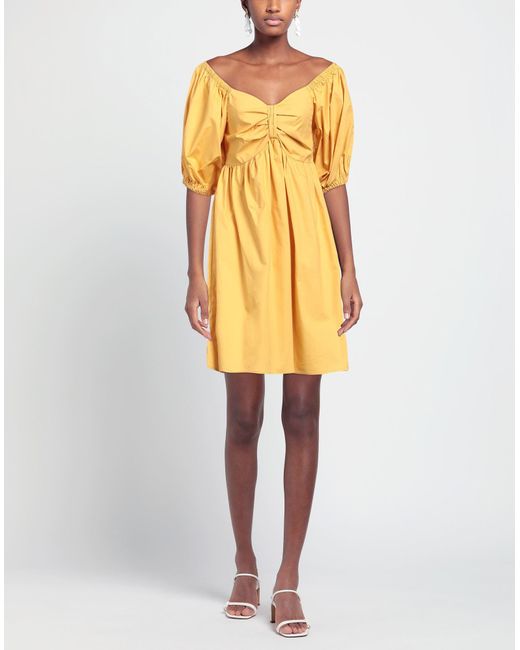 Relish Yellow Mini Dress