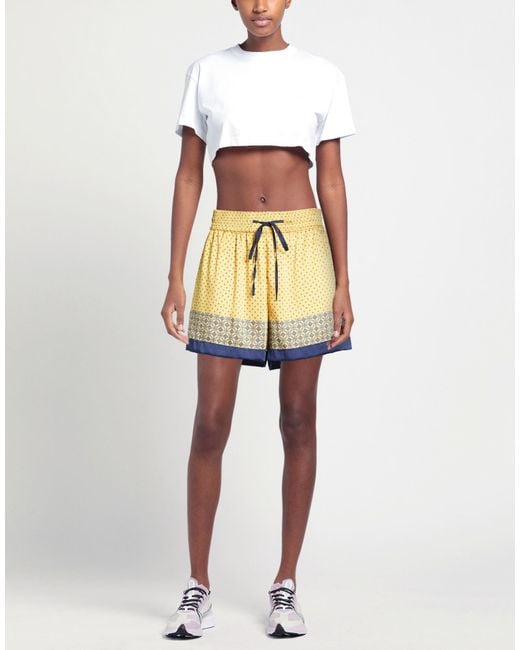 Sandro Natural Shorts & Bermuda Shorts Polyester