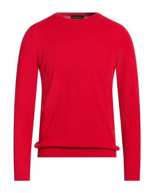 Pullover di Roberto Collina in Red da Uomo
