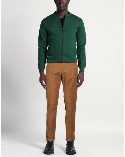 Briglia 1949 Brown Pants Cotton, Elastane for men