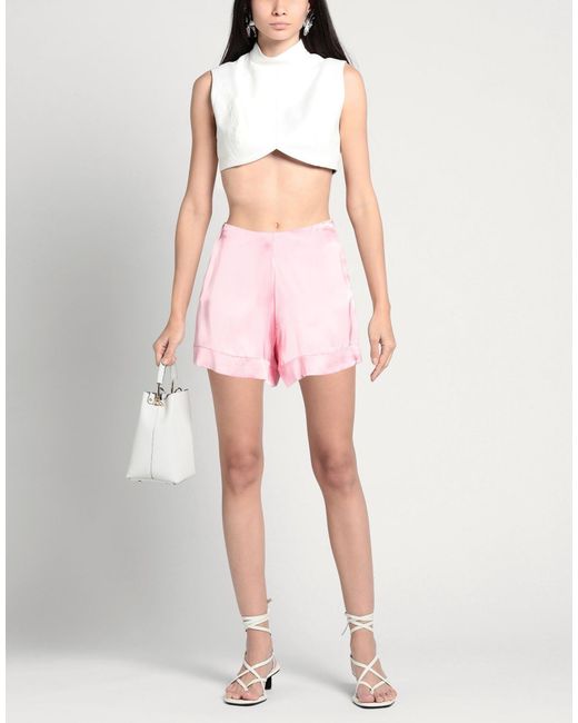 MVP WARDROBE Pink Shorts & Bermuda Shorts