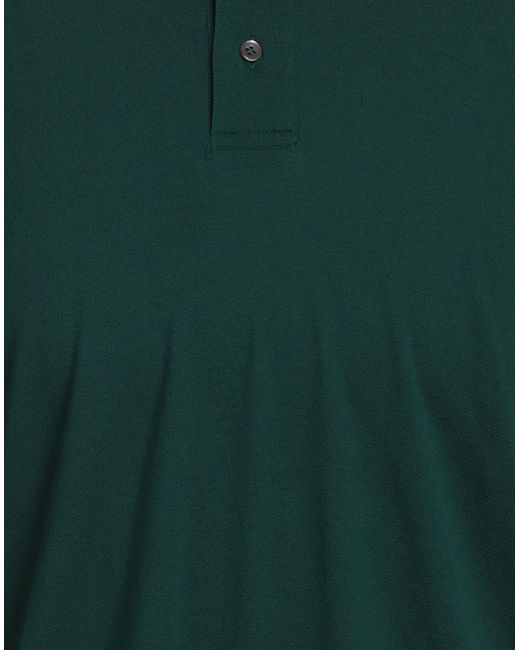 Emporio Armani Green Polo Shirt for men