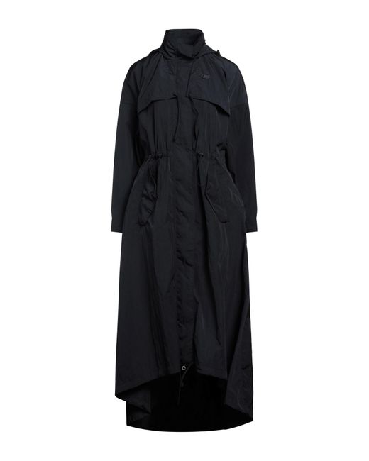 Nike Black Overcoat & Trench Coat Nylon