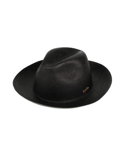 Sombrero Borsalino de hombre de color Black