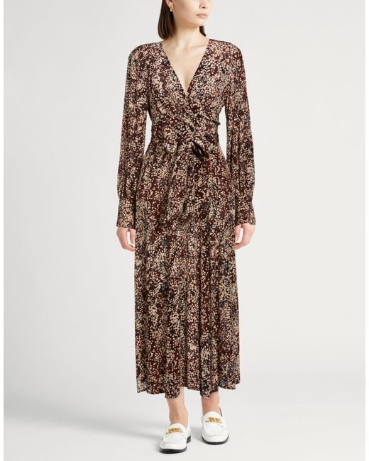 Ottod'Ame Brown Maxi Dress