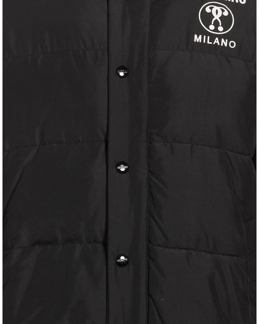 Moschino Black Puffer Polyester for men