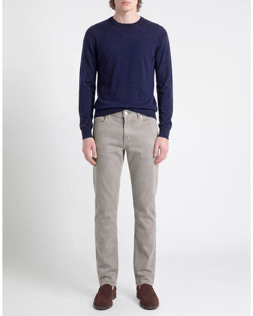 Tramarossa Gray Light Jeans Cotton, Polyester, Elastane for men