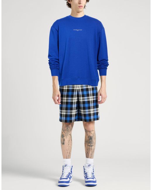 Ih Nom Uh Nit Blue Bright Sweatshirt Cotton for men